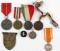 WWII GERMAN MEDAL LOT OF 8 WITH KRIM SHIELD