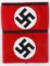 WWII GERMAN THIRD REICH SS & NSDAP ARMBAND LOT