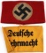 LOT OF 2 WWII GERMAN THIRD REICH NSDAP ARMBAND