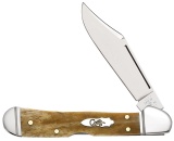 NEW CASE KNIFE ANTIQUE BONE MINI COPPERLOCK