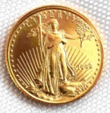 1/10TH OZ AMERICAN EAGLE GOLD COIN 1999