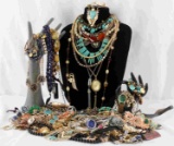 10 POUNDS UNSEARCHED COSTUME JEWELRY