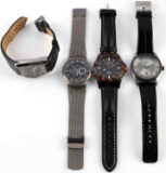 4 MENS WATCHES SKAGEN BOCCIA BAHAMA & COLE