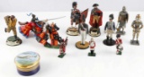 TOY SOLDIER LOT OF 12 WASHINGTON CADET & MORE