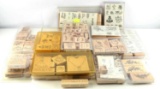 VARIETY LOT OF ART STAMP STAMPIN UP STAMPS HAPPEN
