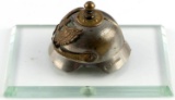 IMPERIAL GERMAN PICKELHAUBE HELMET DESK ORNAMENT