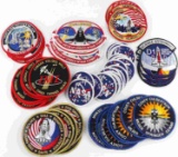 LOT OF 60 ASSORTED NASA & SPACE PATCHES