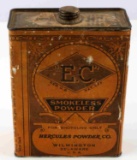 VINTAGE 1930S HERCULES GUNPOWDER BOX WITH POWDER