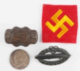 WWII GERMAN THIRD REICH HITLER COIN U BOAT BADGE