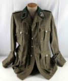 WWII DATED 1941 DUTCH TO GERMAN SS REWORKED TUNIC