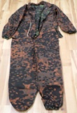 WWII GERMAN WAFFEN SS PANZER CAMO COVERALLS