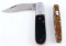 FOUR VINTAGE REMINGTON POCKET KNIFES & DUCK CALLS