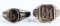WWII GERMAN THIRD REICH LOT OF 2 WAFFEN SS RINGS