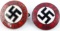 WWII GERMAN REICH LOT OF ENAMEL NSDAP PARTY PINS