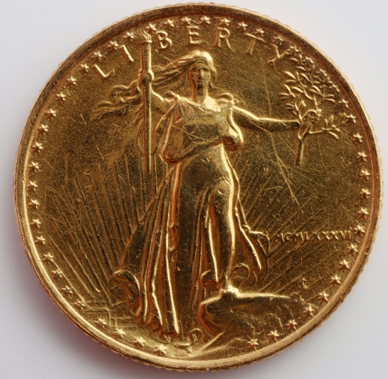 1/10TH  OZ AMERICAN EAGLE GOLD COIN