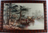 SHIU TONG 20TH CENTURY CHINESE LANDSCAPE PAINTING
