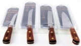 NEW CASE CUTLERY 4 KITCHEN KNIFE LOT