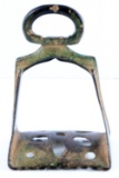 SPANISH COLONIAL 16TH TO 17TH C BRONZE STIRRUP