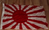 WWII IMPERIAL JAPANESE RISING SUN BATTLE FLAG