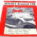 HITLERS ARMORED CAR SOUVENIR & INFORMATION BOOK