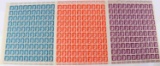 LOT 3 SHEETS ORIGINAL UNCUT HITLER POSTAGE STAMPS