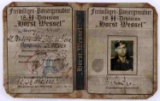 WWII GERMAN THIRD REICH SS PANZER ID BOOKLET