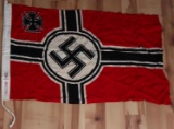 WWII GERMAN THIRD REICH KRIEGSMARINE FLAG
