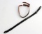 TWO WWII GERMAN ARMY LUFTWAFFE HELMET CHIN STRAPS