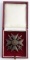 WWII GERMAN CASED SPANISH CROSS WITH SWORDS