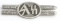 WWII GERMAN WAFFEN SS SA 1933 TOLZ SKI BADGE