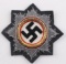 WWII GERMAN THIRD REICH CROSS IN GOLD PATCH