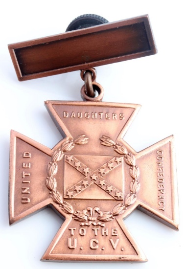 UNITED DAUGHTERS OF THE CONFEDERACY HONOR BADGE