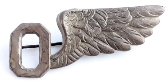 WWI US AERO AEF OBSERVER AVIATOR WING BADGE