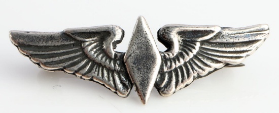 WWII US WOMENS AIR SERVICE PILOT WASP CAP WING
