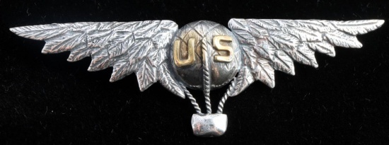 WWI US AERO AEF BALLOON AVIATOR PILOT WING