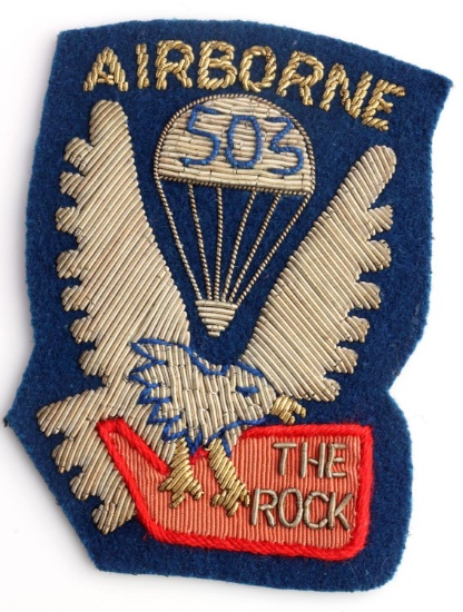 WWII US ARMY 503RD AIRBORNE BULLION PATCH