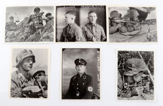 WWII GERMAN THIRD REICH WAFFEN SS POST CARDS
