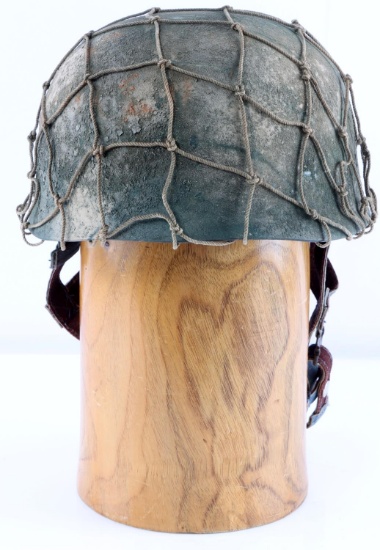 WWII GERMAN PARATROOPER CAMO JUMP HELMET