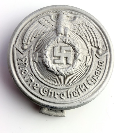 WWII GERMAN WAFFEN SS OFFICERS BELT BUCKLE