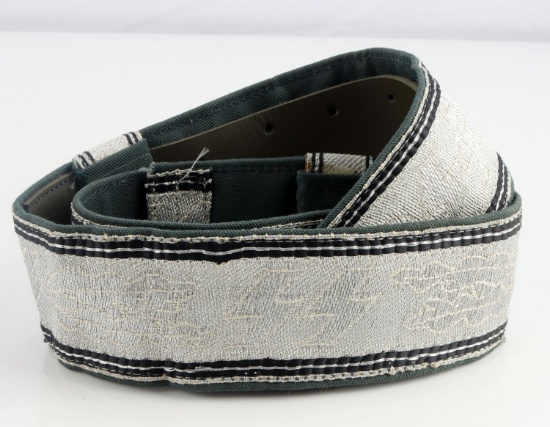 WWII GERMAN WAFFEN SS BROCADE OFFICERS BELT