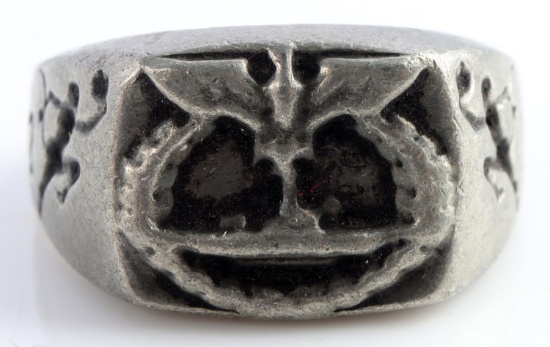WWII GERMAN THIRD REICH NAVAL U BOAT SUB U552 RING