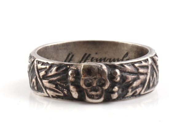 WWII GERMAN THIRD REICH SS HIMMLER HONOR RING