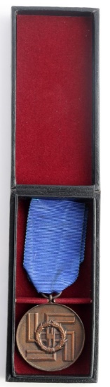 WWII GERMAN THIRD REICH SS 8 YEAR SERVICE AWARD