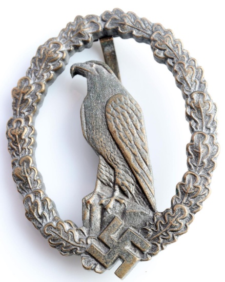 WWII GERMAN THIRD REICH RETIRED PILOTS BADGE