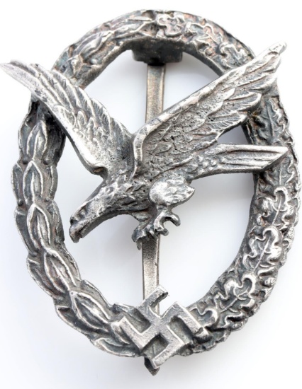 WWII GERMAN THIRD REICH AERIAL GUNNER BADGE