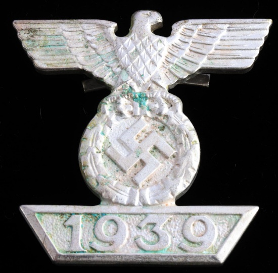 WWII GERMAN THIRD REICH 1939 IRON CROSS SPANGE