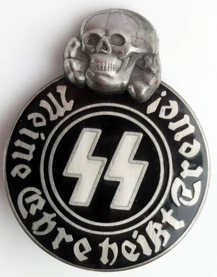 WWII GERMAN WAFFEN SS MEMBERSHIP BADGE