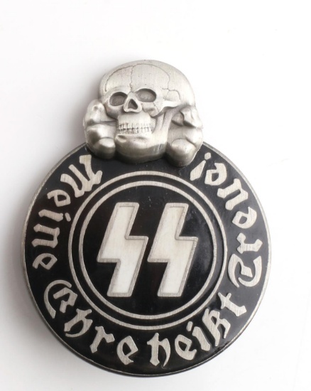 WWII GERMAN THIRD REICH SS MEMBERSHIP BADGE