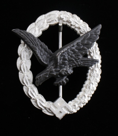 WWII GERMAN REICH LUFTWAFFE AERIAL GUNNER BADGE