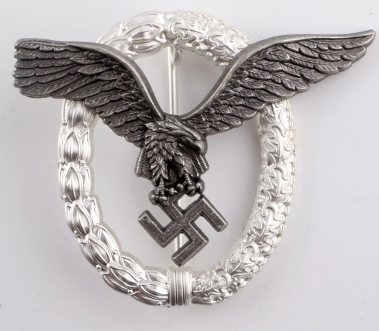 WWII GERMAN REICH LUFTWAFFE PILOT BADGE